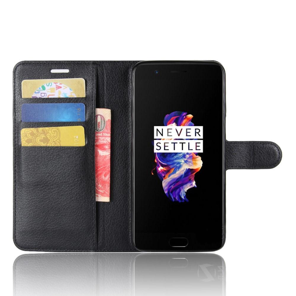 OnePlus 5 Handytasche Schwarz