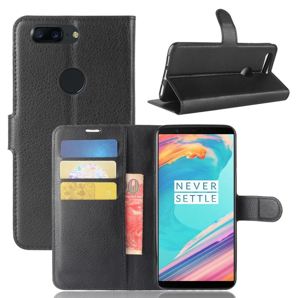 OnePlus 5T Handytasche Schwarz