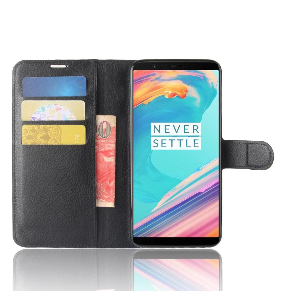 OnePlus 5T Handytasche Schwarz