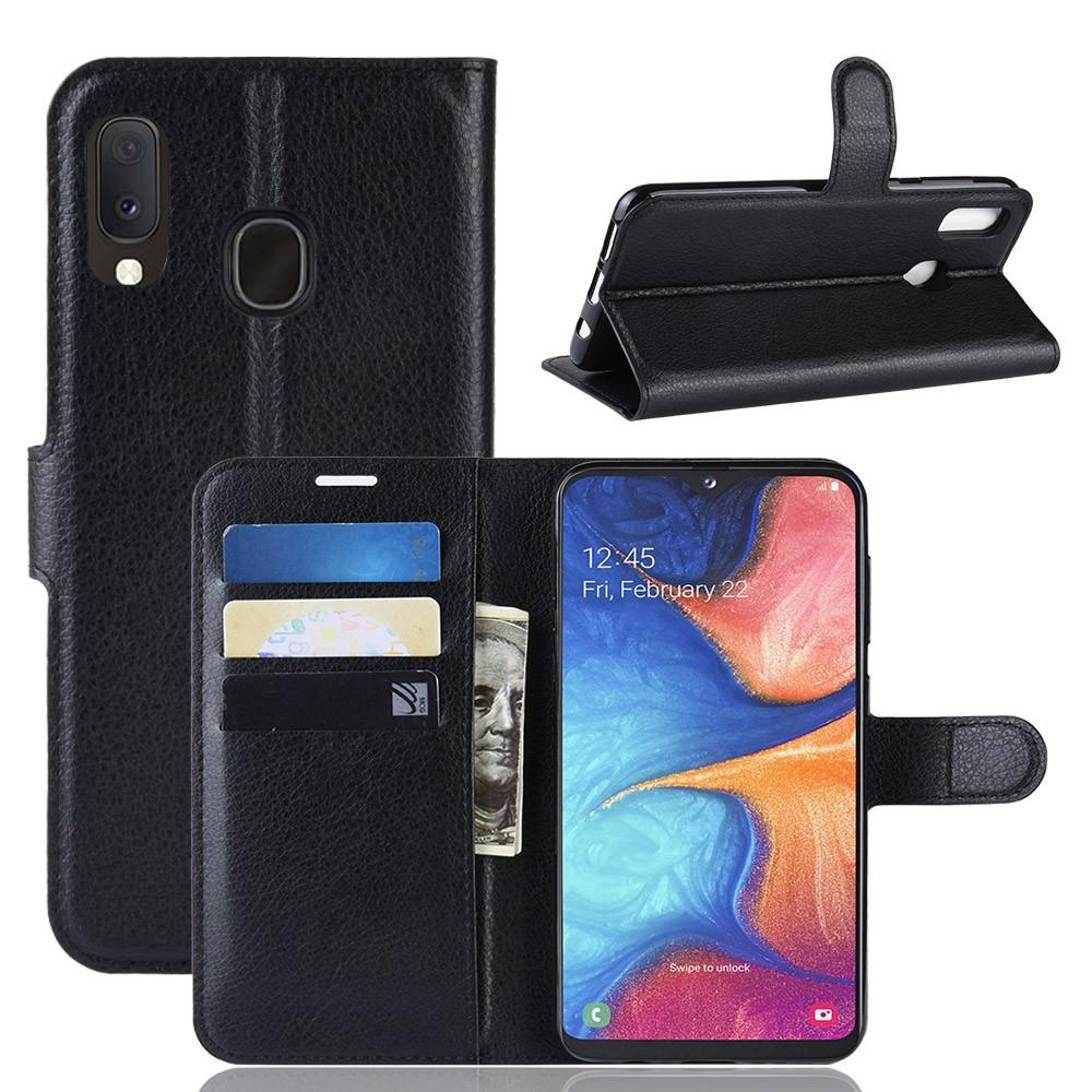 Samsung Galaxy A20e Handytasche Schwarz