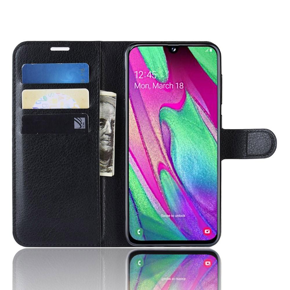 Samsung Galaxy A40 Handytasche Schwarz