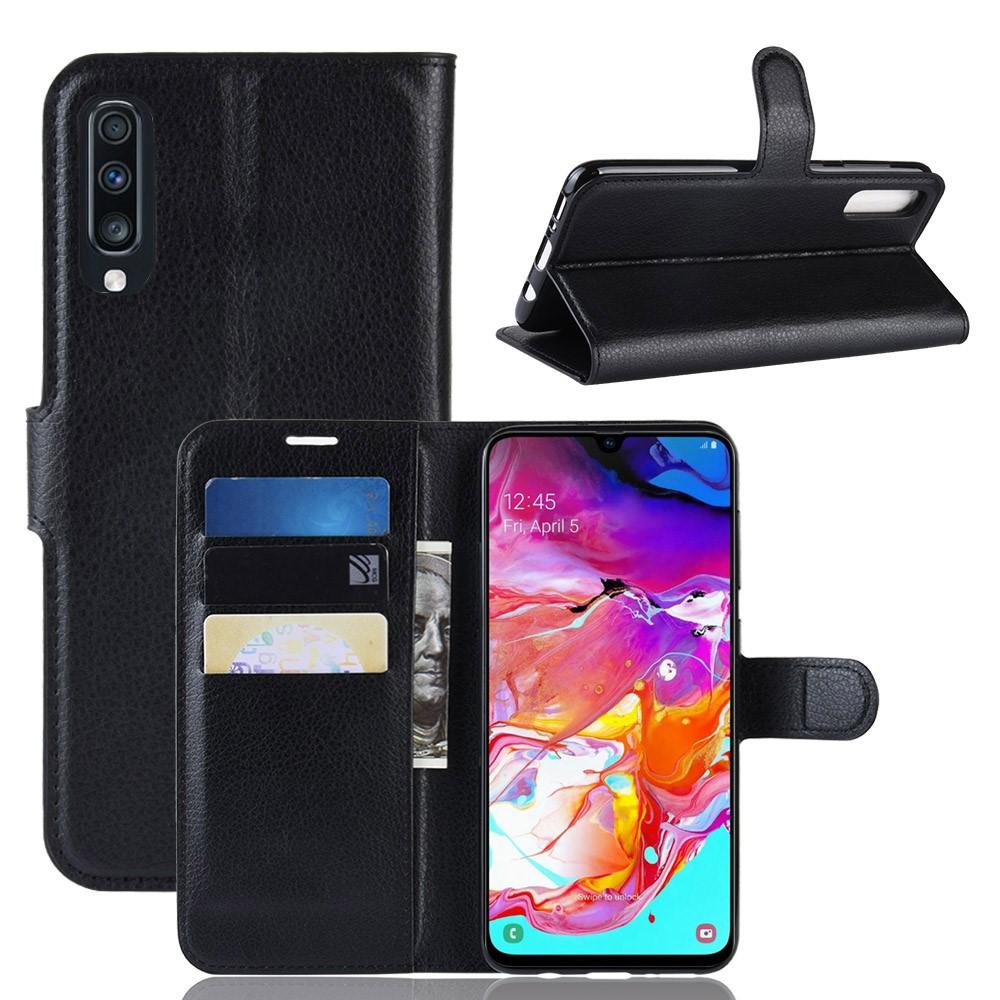 Samsung Galaxy A70 Handytasche Schwarz