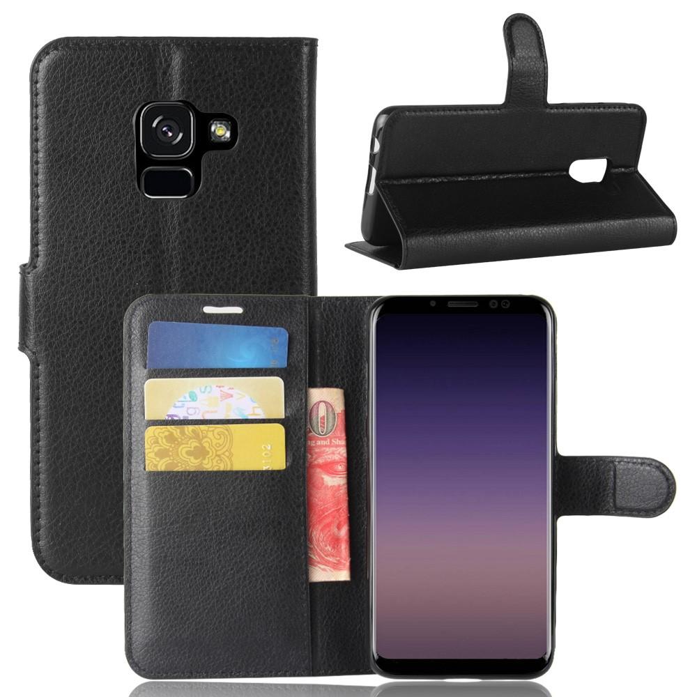 Samsung Galaxy A8 2018 Handytasche Schwarz