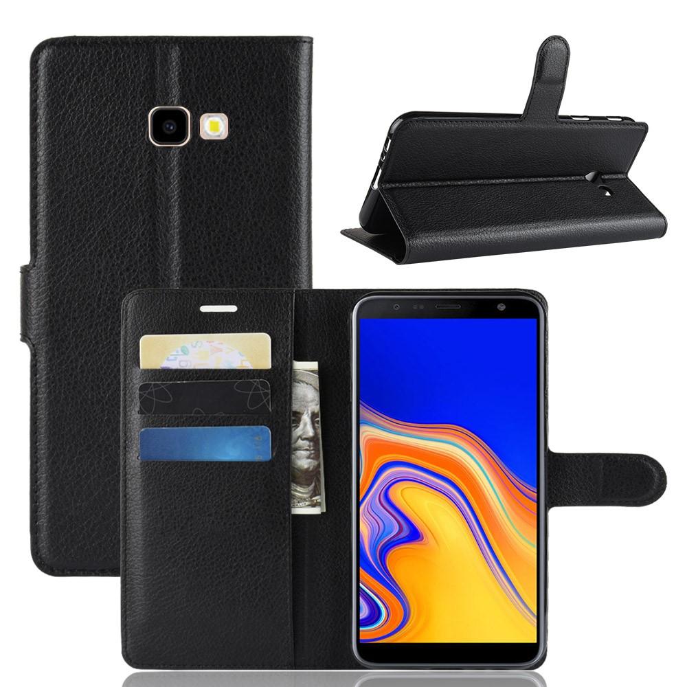 Samsung Galaxy J4 Plus 2018 Handytasche Schwarz