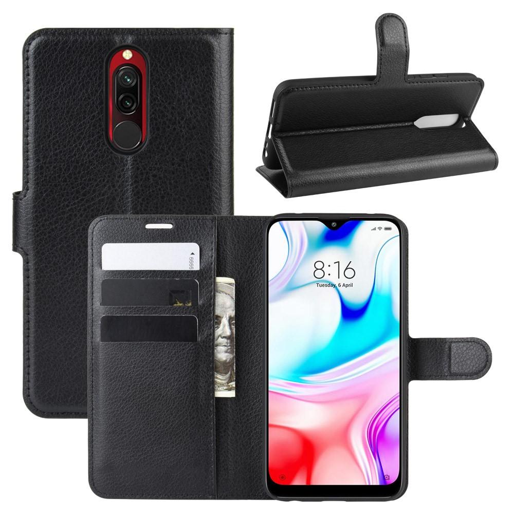 Xiaomi Redmi 8 Handytasche Schwarz