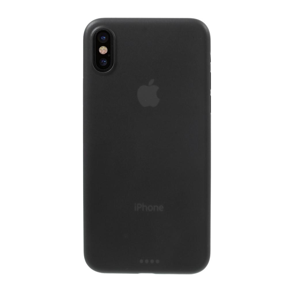 iPhone X/XS Handyhülle UltraThin Schwarz