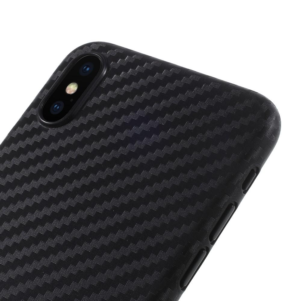 iPhone X/XS Handyhülle UltraThin Carbon Fiber