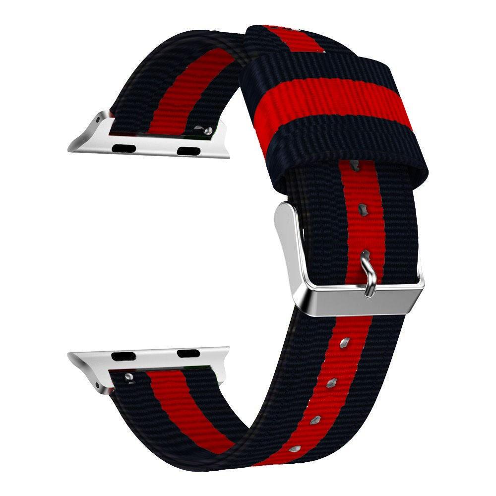 Apple Watch 42/44/45 mm Nylon-Armband Rot