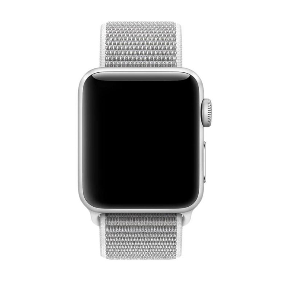 Apple Watch 45mm Series 7 Nylon-Armband grau