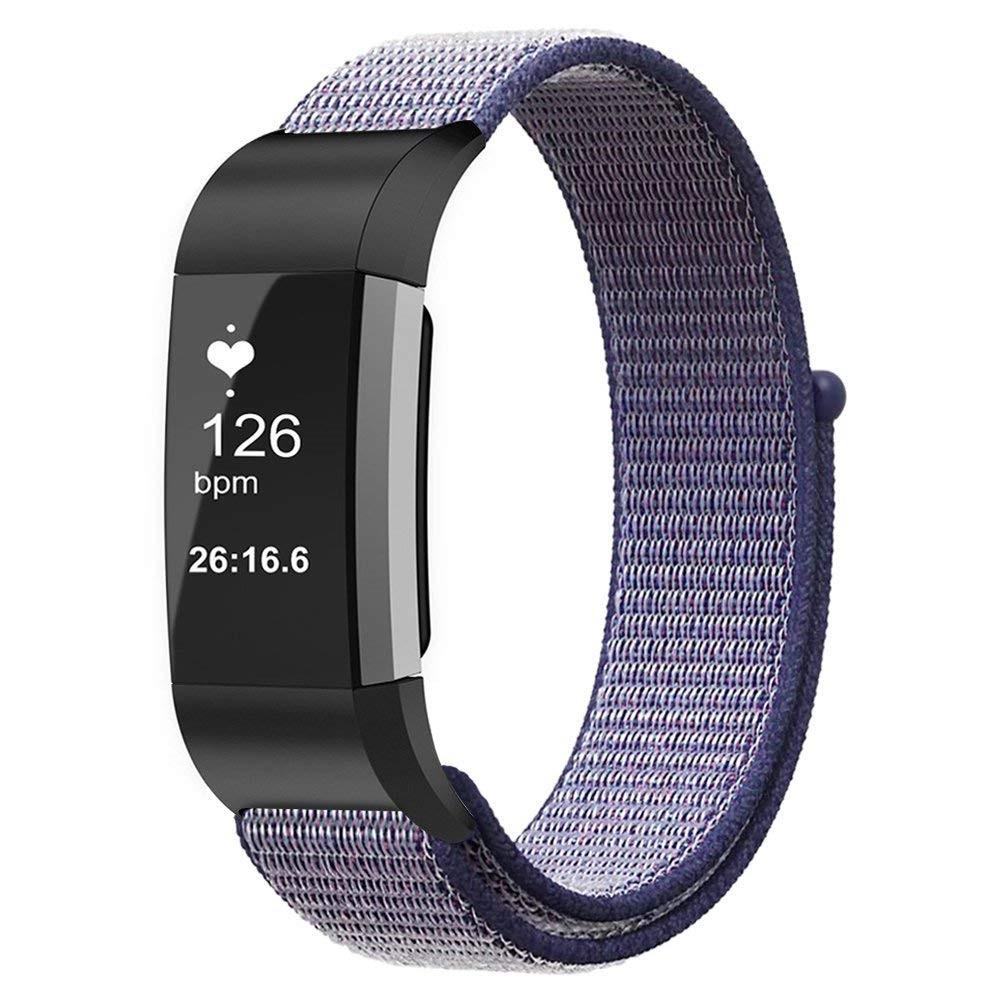 Fitbit Charge 3/4 Nylon-Armband Blau