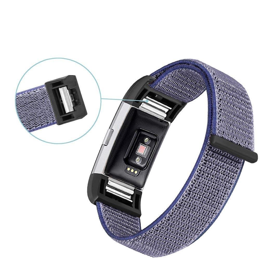 Fitbit Charge 3/4 Nylon-Armband Blau
