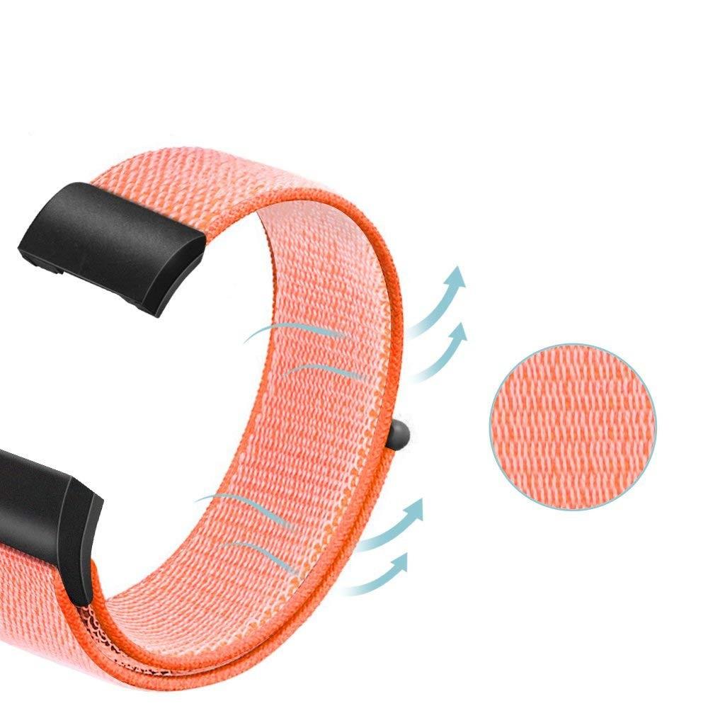 Fitbit Charge 3/4 Nylon-Armband Orange