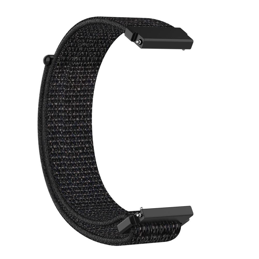 Garmin Forerunner 245 Nylon-Armband Schwarz