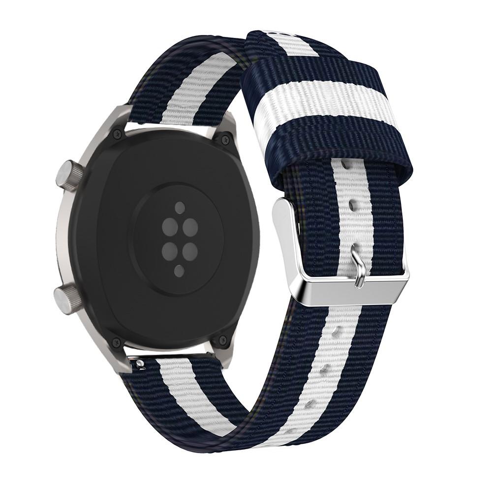 Huawei Watch GT/GT 2 46mm/GT 2 Pro Nylon-Armband Weiß