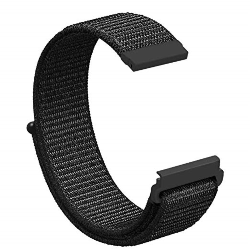 Huawei Watch GT 2 Pro/Watch GT 2 46mm/Watch GT 2e/Watch GT Nylon-Armband Schwarz