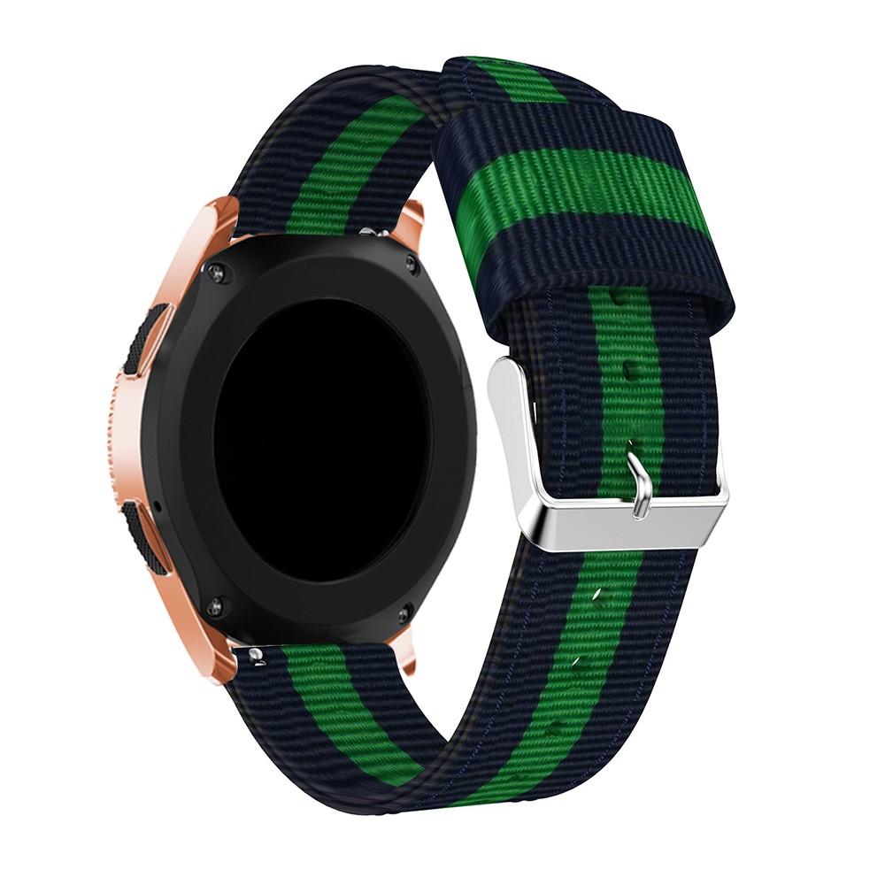 Samsung Galaxy Watch 42mm Nylon-Armband Grün