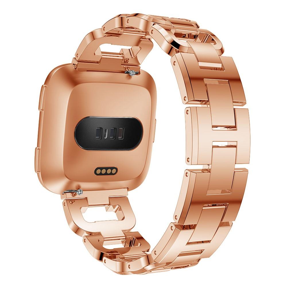 Fitbit Versa/Versa 2 Rhinestone Bracelet Gold