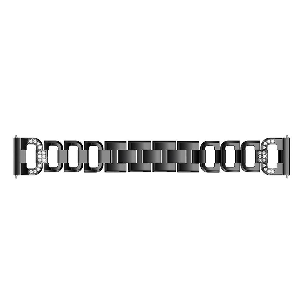 Samsung Galaxy Watch Active/42mm Rhinestone Bracelet Black