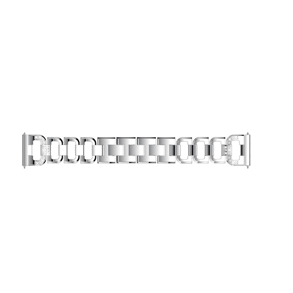 Huawei Watch GT/GT 2 46mm/GT 2e Rhinestone Bracelet Silber