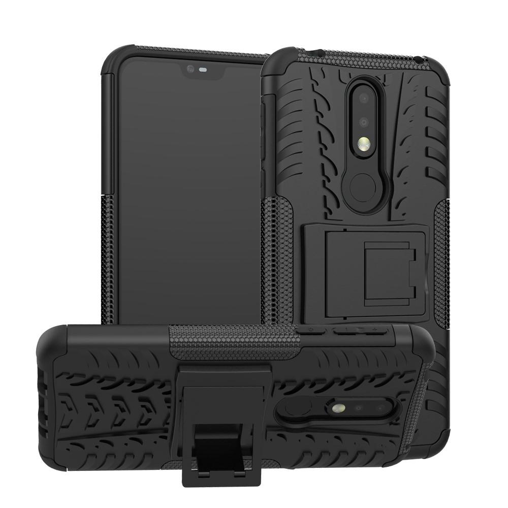 Nokia 7.1 Hülle Rugged Schwarz