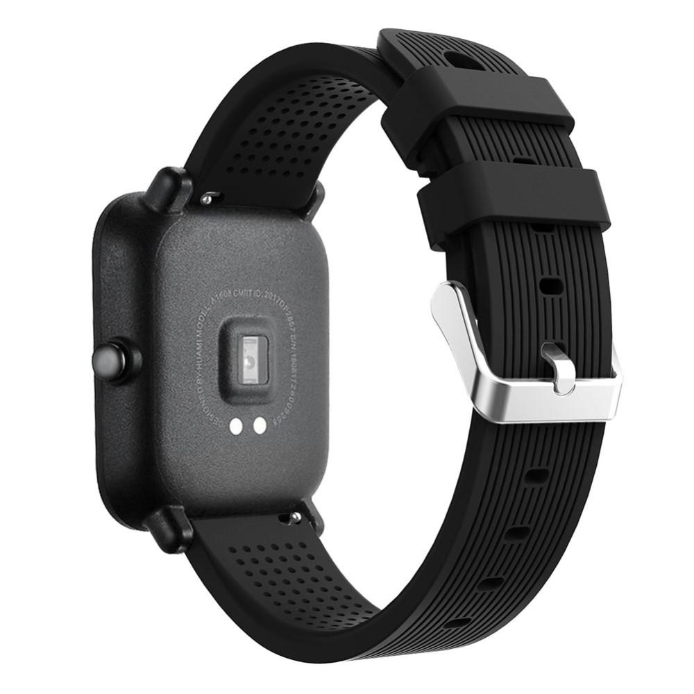 Xiaomi Amazfit GTS Armband aus Silikon, schwarz