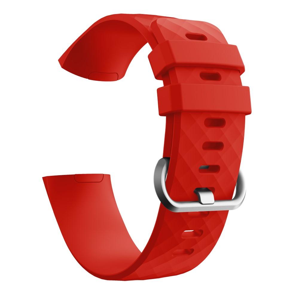   Armband aus Silikon Rot