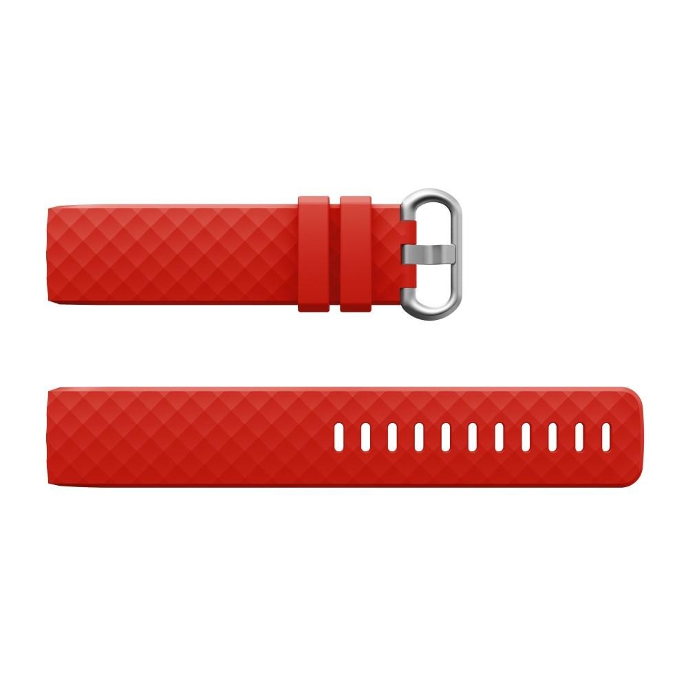   Armband aus Silikon Rot