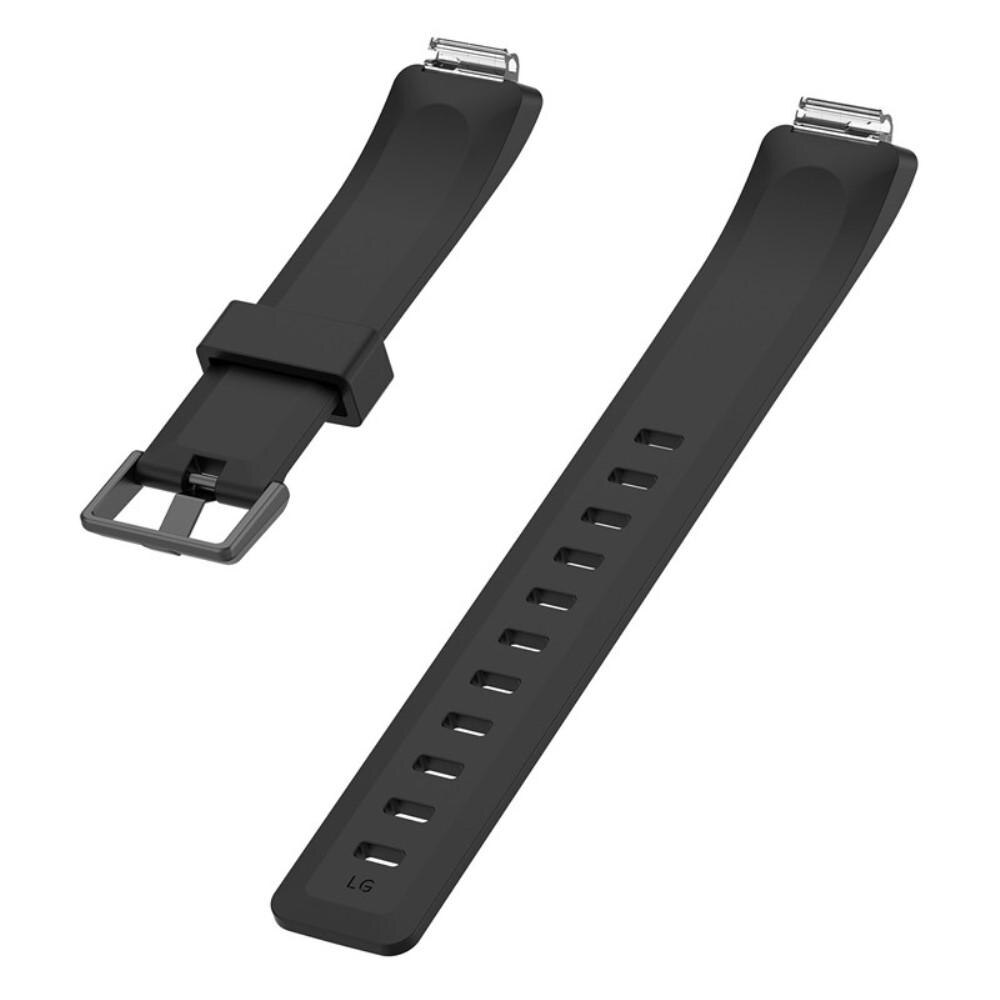 Fitbit Inspire/Inspire 2 Armband aus Silikon, schwarz