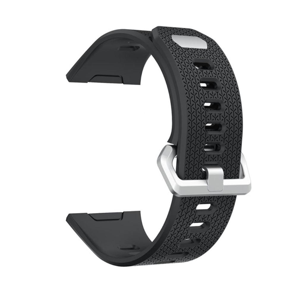 Fitbit Ionic Armband aus Silikon, schwarz