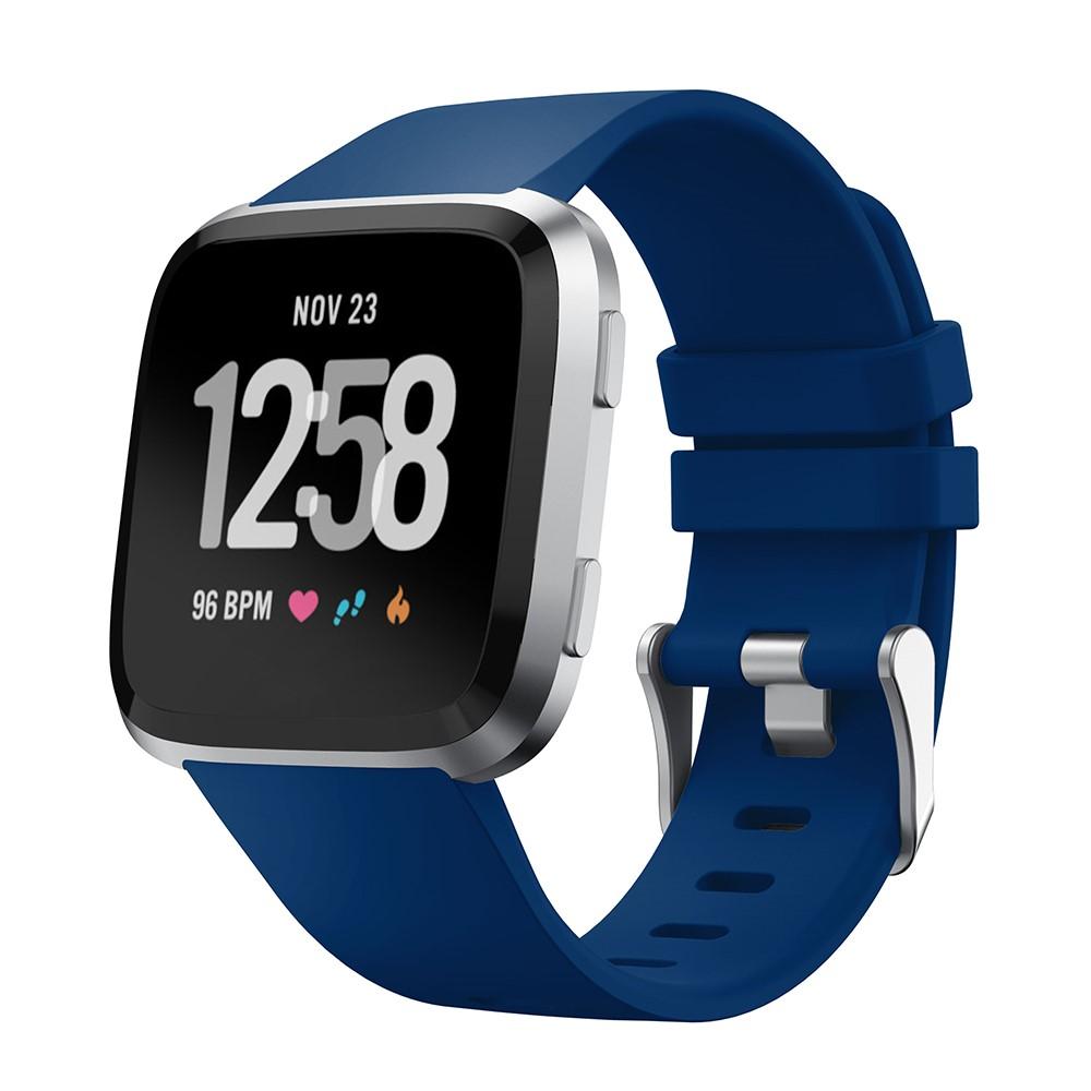 Fitbit Versa/Versa 2 Armband aus Silikon, blau