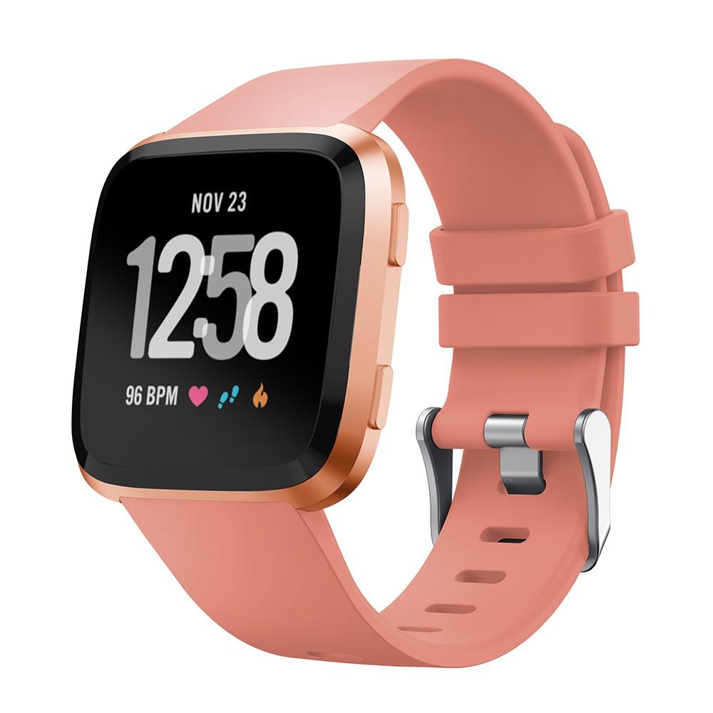 Fitbit Versa/Versa 2 Armband aus Silikon, rosa