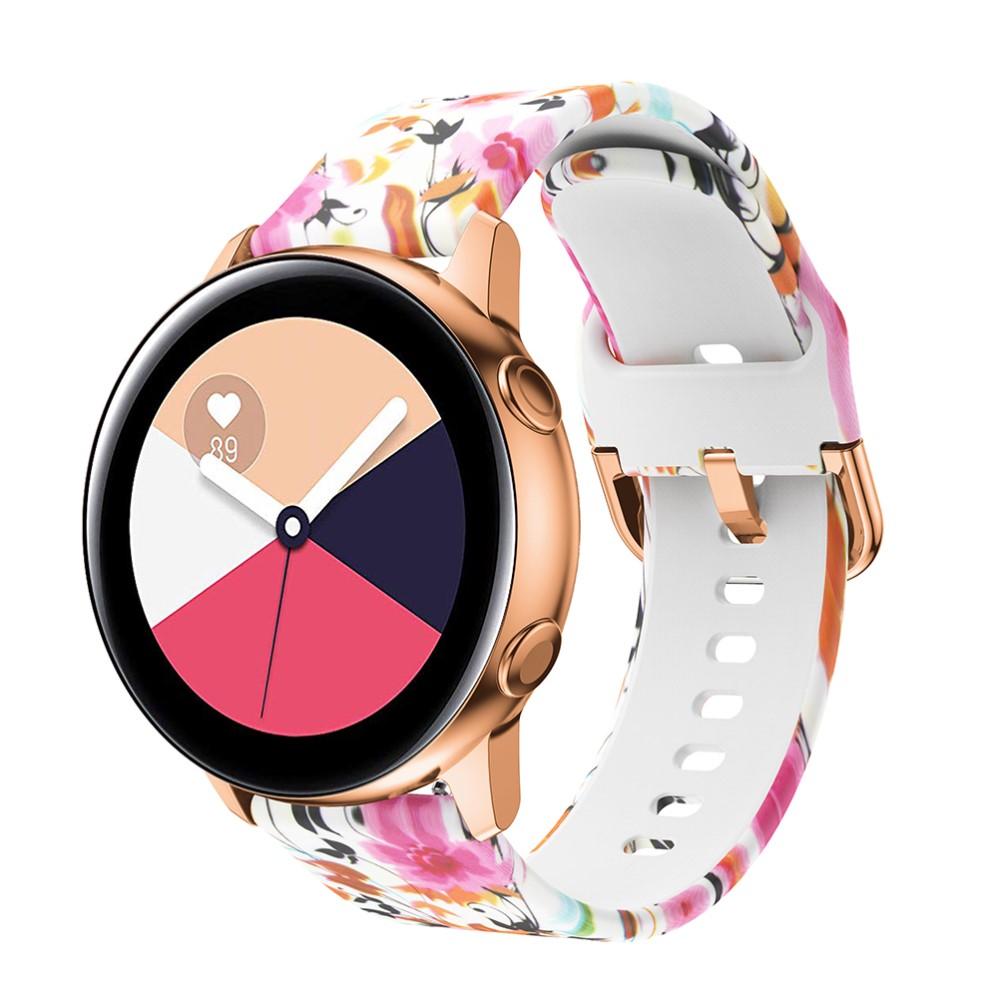 Samsung Galaxy Watch 42mm Armband aus Silikon, flowers