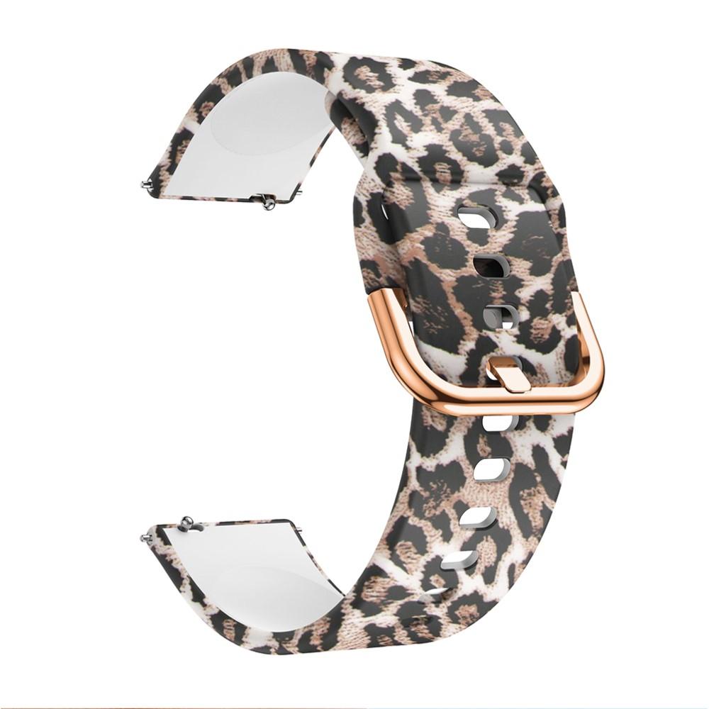 Garmin Vivomove Style Armband aus Silikon, Leopard