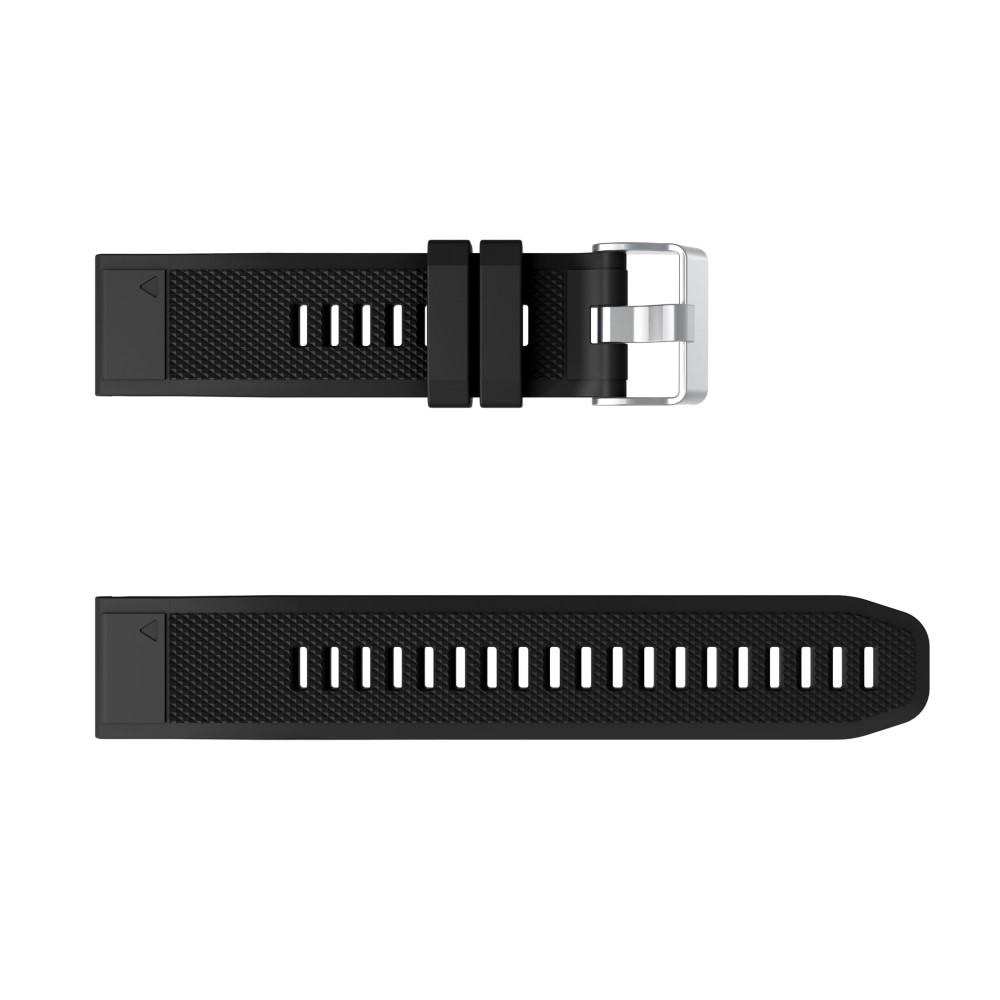 Garmin Epix 47mm Gen 2 Armband aus Silikon, schwarz