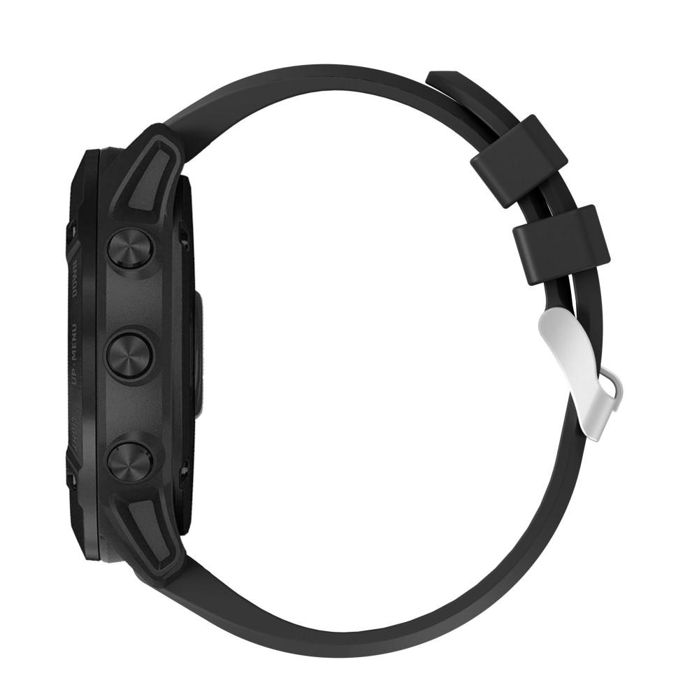 Garmin Epix Pro 51mm Gen 2 Armband aus Silikon, schwarz