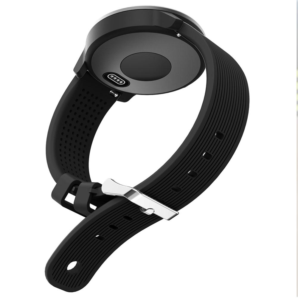 Garmin Vivoactive 3/Venu/Venu 2 Plus Armband aus Silikon Schwarz