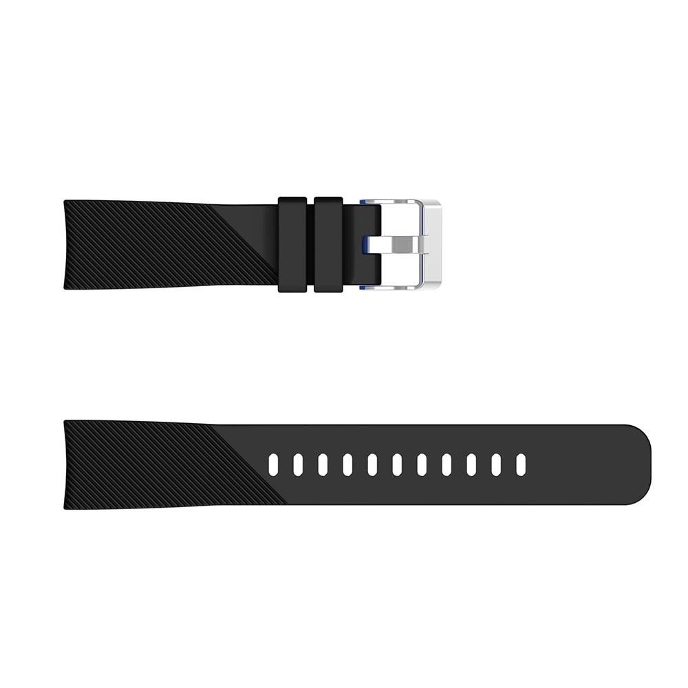 Samsung Galaxy Watch 42mm Armband aus Silikon Schwarz
