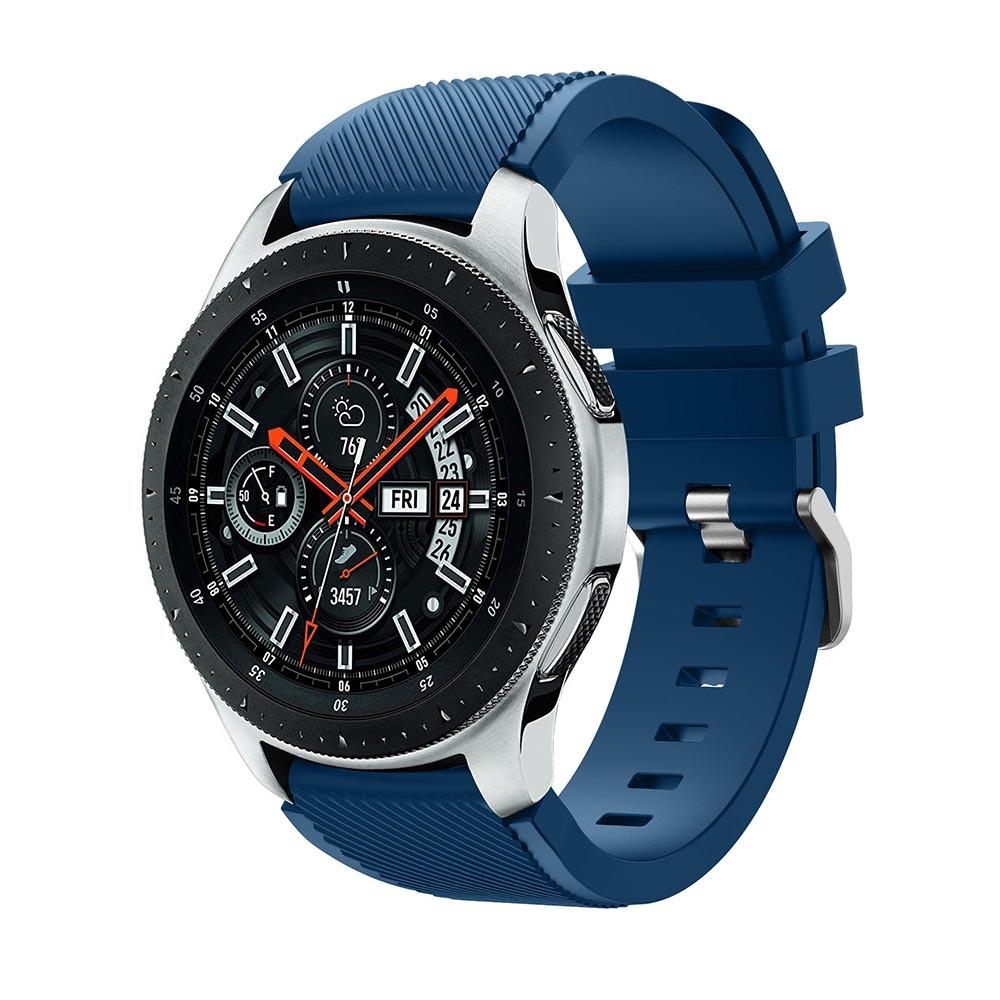 Samsung Galaxy Watch 46mm Armband aus Silikon, blau