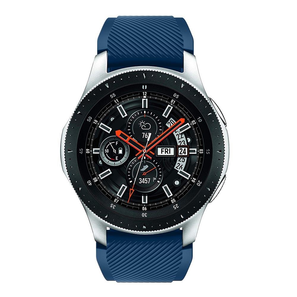 Samsung Galaxy Watch 46mm Armband aus Silikon, blau
