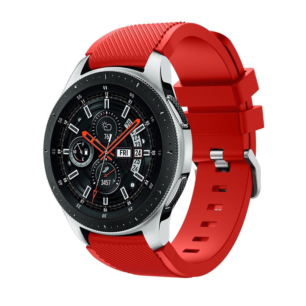 Samsung Galaxy Watch 46mm Armband aus Silikon, rot