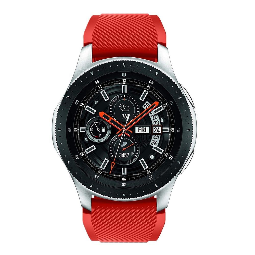 Samsung Galaxy Watch 46mm Armband aus Silikon Rot
