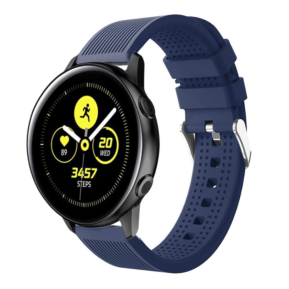 Samsung Galaxy Watch Active Armband aus Silikon, blau