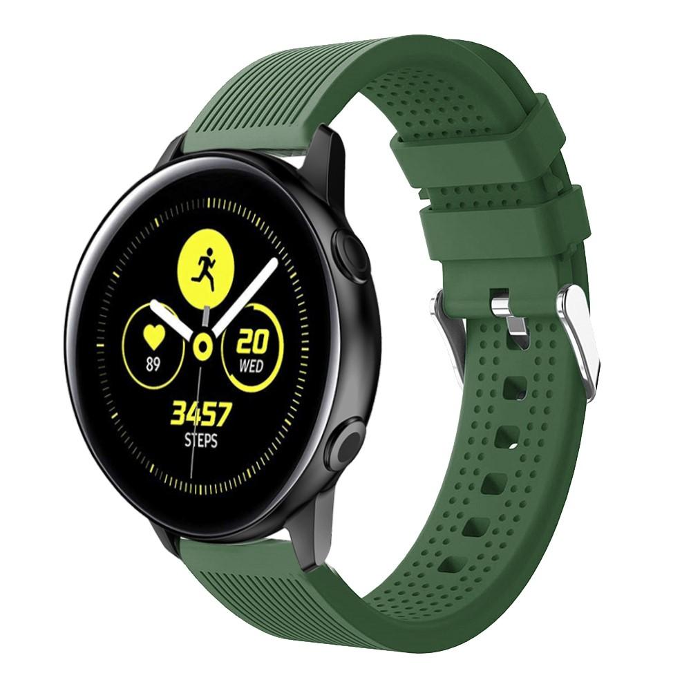 Samsung Galaxy Watch Active/42mm Armband aus Silikon Grün