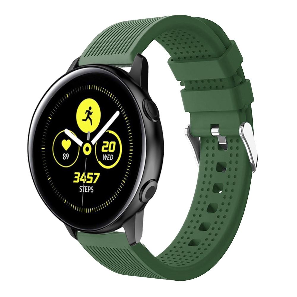 Samsung Galaxy Watch Active/42mm Armband aus Silikon, grün