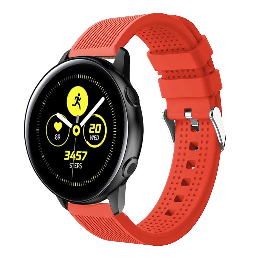   Armband aus Silikon Rot