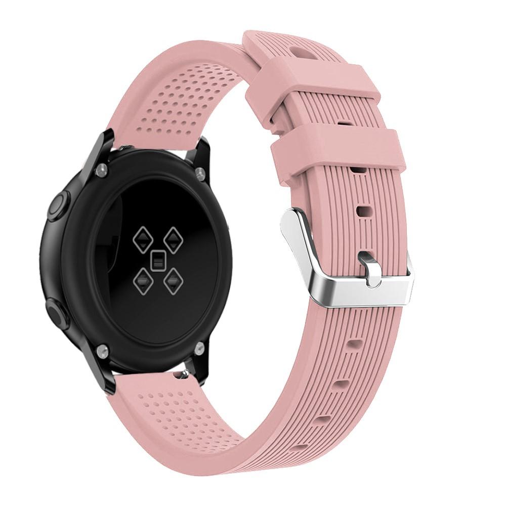 Samsung Galaxy Watch Active Armband aus Silikon, rosa