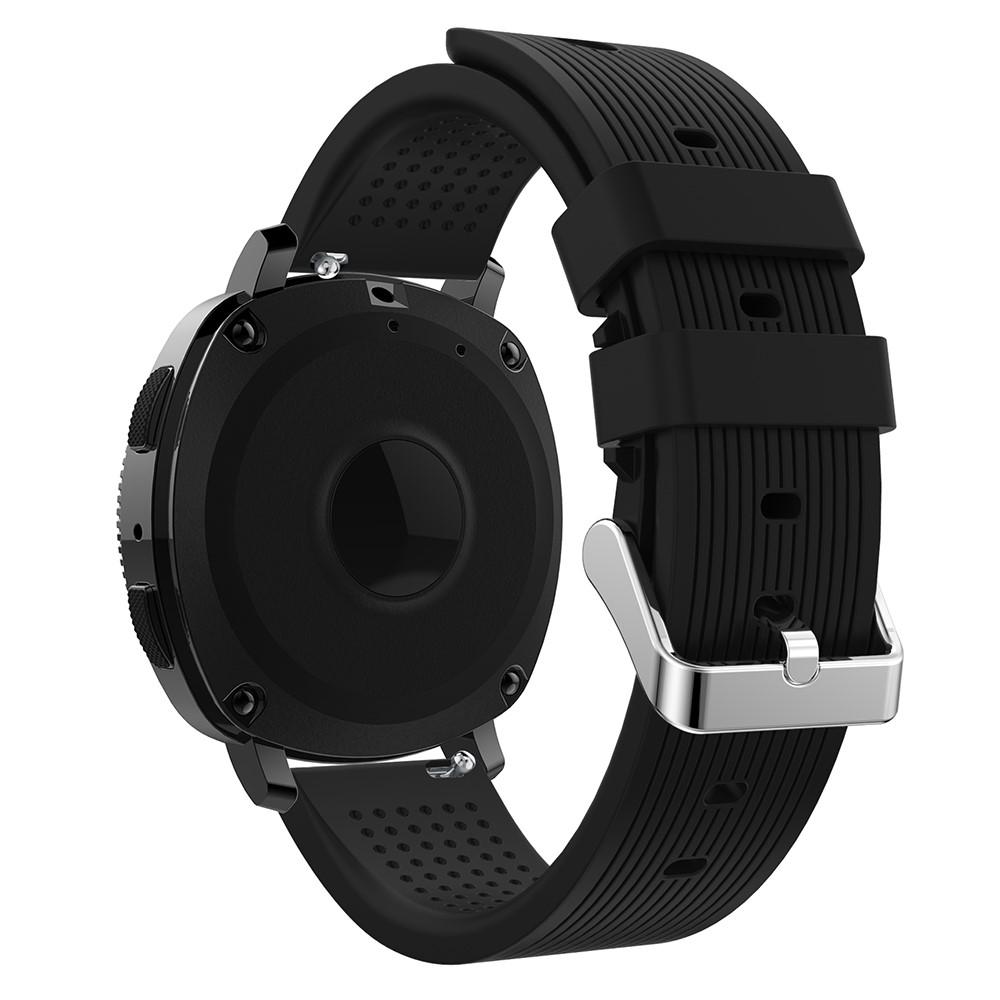 Samsung Gear Sport Armband aus Silikon, schwarz