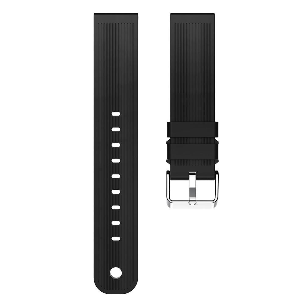 Samsung Gear Sport Armband aus Silikon, schwarz