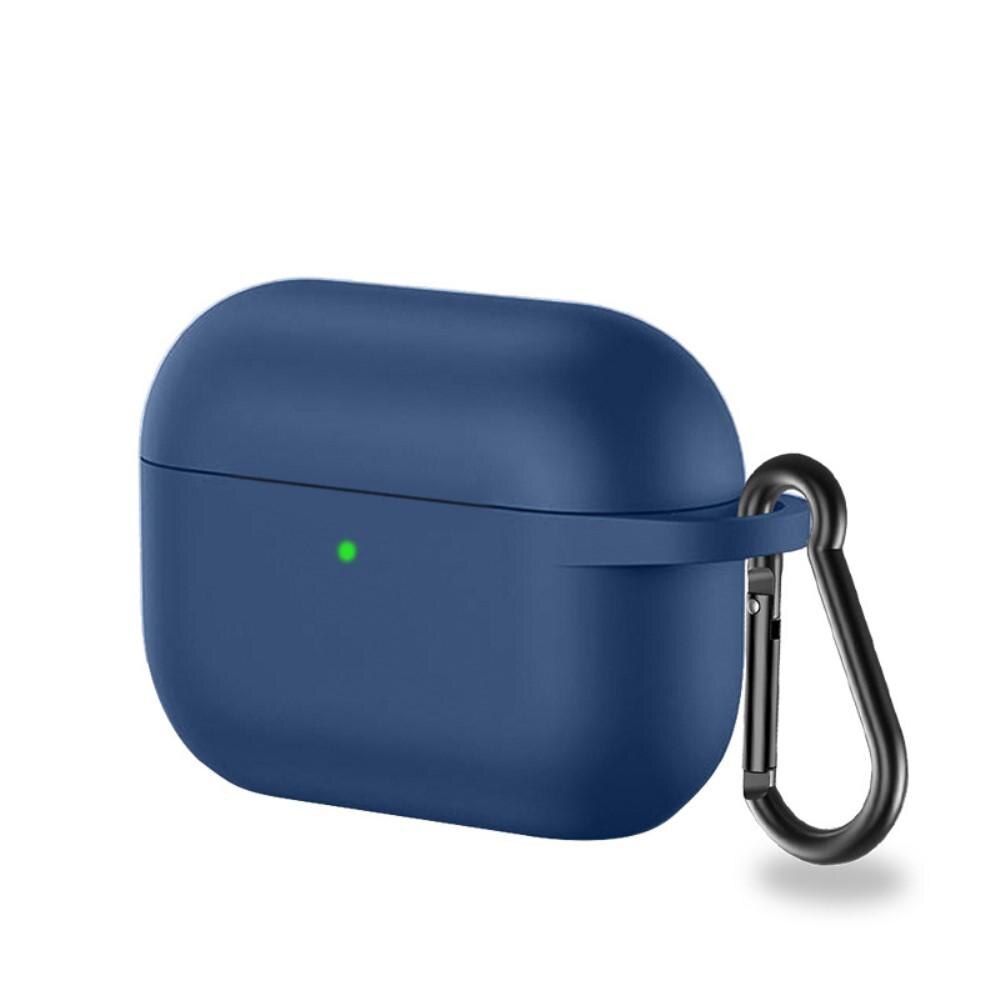 AirPods Pro Silikonhülle mit Karabiner-Ring Navy blau