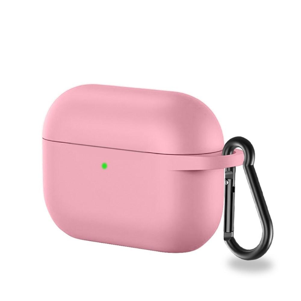 AirPods Pro Silikonhülle mit Karabiner-Ring Rosa